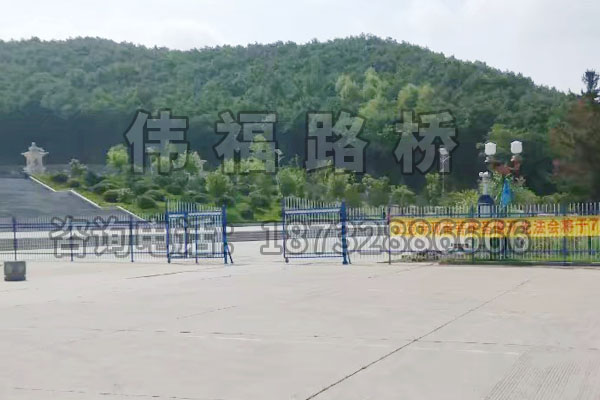 吉林六頂山（shān）景區圍欄